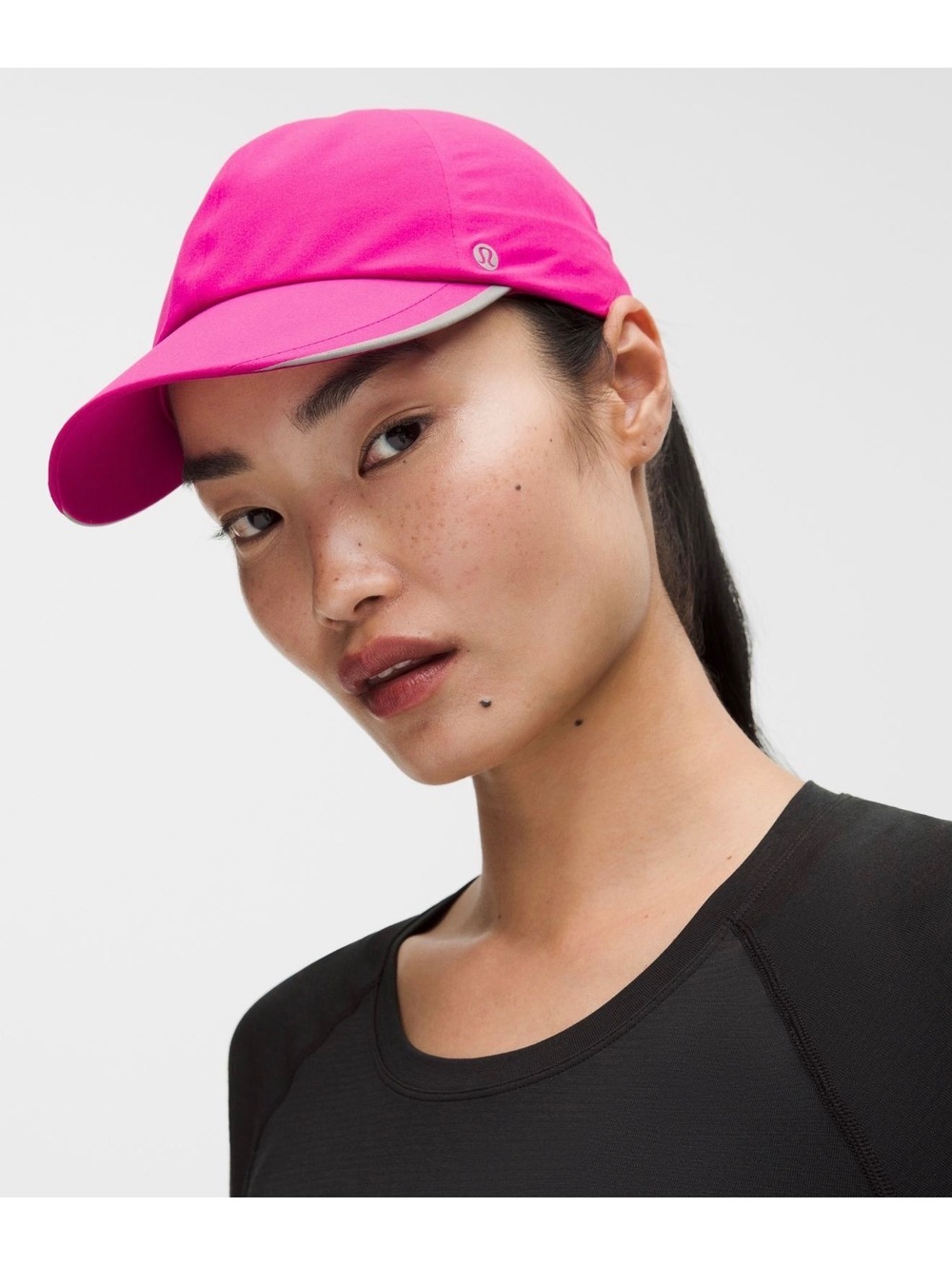Lululemon Women's Fast and Free Ponytail Running Hat - Pink Flare NWT, Rare